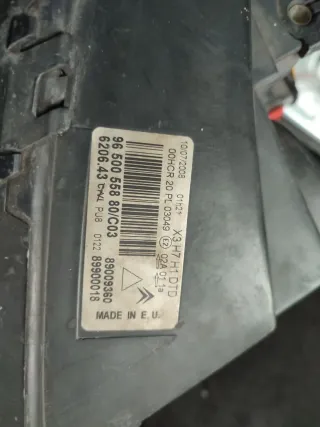 9650055880,9650055980 Фара передняя (комплект) Citroen C5 1 Арт C5R-76, вид 10