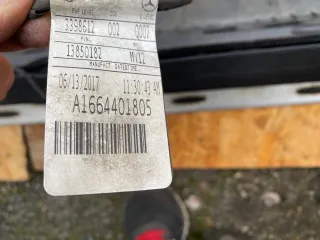 A1666980525, A1664401805 Накладка на порог наружная задняя правая Mercedes GLS X166 Арт 104014614, вид 3