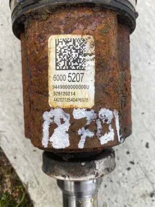 60005207 Полуось передняя левая (приводной вал, шрус) Buick Encore GX Арт 18701, вид 2