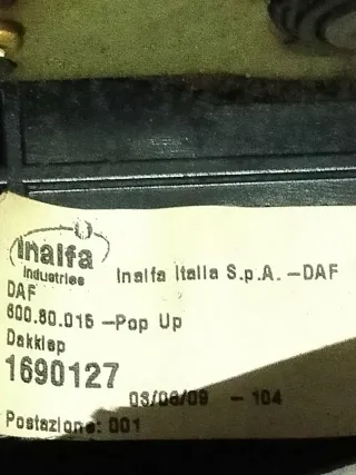 Люк DAF XF 105 2009г. 1690127,1314573,1918481,1651696,1337470,1345215 - Фото 4