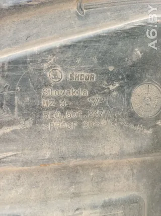 5E0501247A Защита (пыльник) бампера заднего Skoda Octavia RS 3 Арт 104759089, вид 5