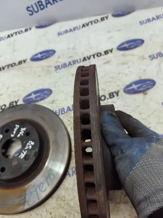  Диск тормозной передний Subaru Outback 5 Арт 104786139, вид 5