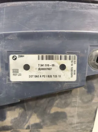 7341516 Фонарь габаритный задний правый BMW 5 F10/F11/GT F07 Арт BMW31643, вид 4