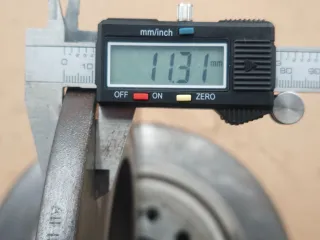 HELLA Диск тормозной задний Citroen C5 2 Арт 105849058, вид 10