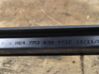 7M3839471C Молдинг стекла двери задней правой внутренний Volkswagen Sharan 1 restailing Арт 105957654, вид 8