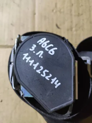  Ремень безопасности задний левый Audi A6 C6 (S6,RS6) Арт 106038409, вид 3