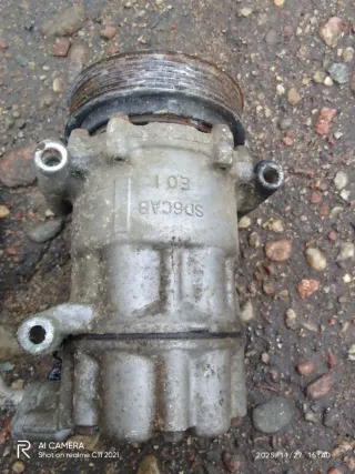  Компрессор кондиционера Citroen C4 1 1.6л HDI Арт 106077529, вид 4