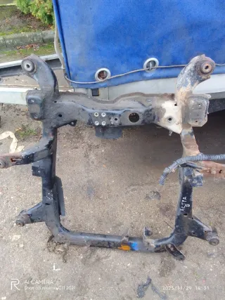  Балка подвески передняя (подрамник) Opel Astra G Арт 106077905, вид 1