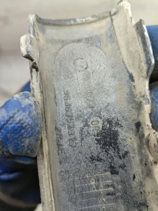 9636754377 Заглушка (решетка) в бампер задний Citroen C5 1 Арт 100710, вид 7