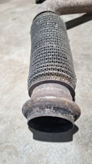  Труба приемная глушителя  Audi A6 C5 (S6,RS6) Арт 106080789, вид 2