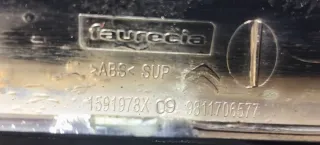 7810Q2, 9811706577 Молдинг (рамка) решетки радиатора Citroen jumpy 3 Арт min106078490, вид 9