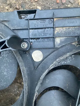  Вентилятор радиатора Volkswagen Golf 4 Арт 106101077, вид 2