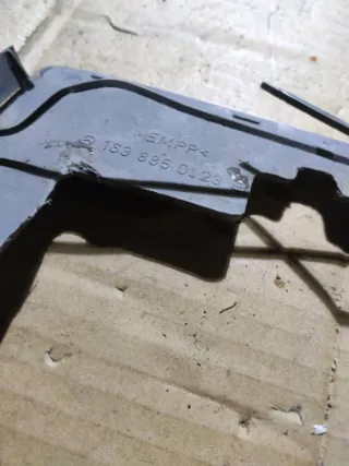 1638850123 Заглушка (решетка) в бампер задний Mercedes ML W163 Арт 106686434, вид 3