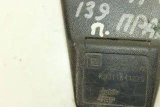  Ответная часть ремня безопасности Opel Astra G Арт 106691264, вид 3