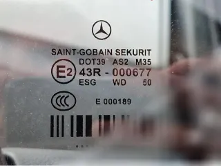 AS2 Стекло двери передней правой Mercedes E W212 Арт 173170447, вид 2