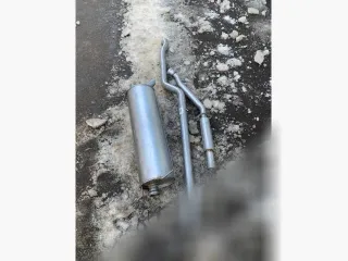 0002TUR Глушитель Citroen Xantia Арт D123733731, вид 1