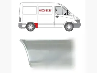 50628481357 Арка задняя правая Mercedes Sprinter Classic Арт D137773840, вид 1