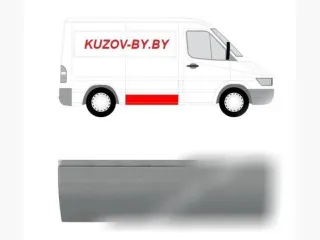 5062402363 Дверь сдвижная Mercedes Sprinter W901-905 Арт D137773867, вид 1