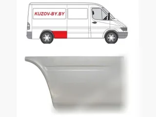50628482358 Арка задняя правая Mercedes Sprinter Classic Арт D137773890, вид 1