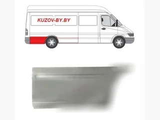 50628493350 Арка задняя правая Mercedes Sprinter Classic Арт D137773917, вид 1