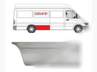 50628483356 Арка задняя правая Mercedes Sprinter Classic Арт D137773927, вид 1