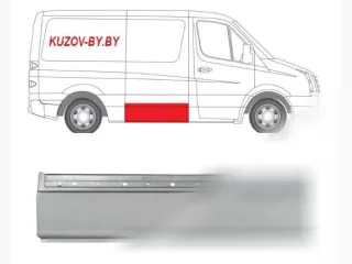 50654035405 Дверь сдвижная Mercedes Sprinter W906 Арт D137773964, вид 1