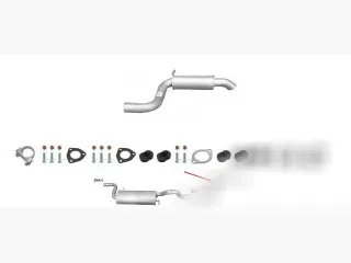 4548 Глушитель Dodge Caravan 5 Арт D140466195, вид 1