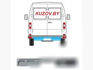 5061901651 Задняя панель кузова Mercedes 207 Арт D140842360, вид 1