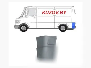 5061907645 Задняя панель кузова Mercedes 207 Арт D140842361, вид 1