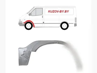 3245019491 Арка передняя левая Ford Transit 2 restailing Арт D140842461, вид 1