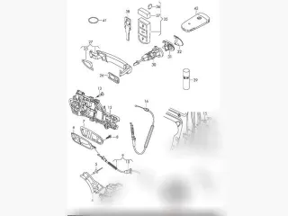 5N1837015C Замок двери передней левой Seat Ibiza 4 Арт D147960401, вид 3