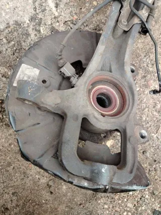 7L0407257A Кулак поворотный передний левый Volkswagen Touareg 1 Арт 107016727, вид 4