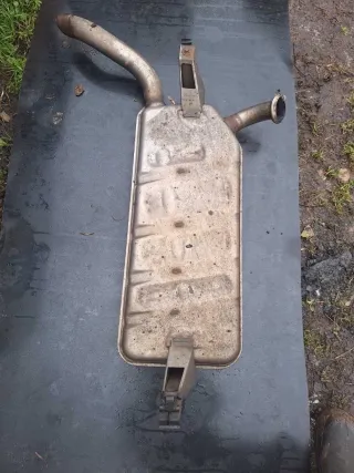  Банка глушителя задняя Renault Laguna 2 Арт 107017793, вид 2