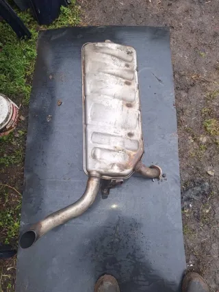  Банка глушителя задняя Renault Laguna 2 Арт 107017793, вид 1