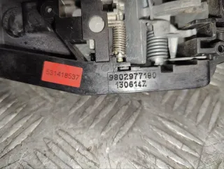 9802977180 Скелет ручки наружной задней парвой Citroen C4 Picasso 2 Арт 531418537, вид 3