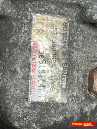 9651911480, 5243803624, SD7C16, 9657451380 Компрессор кондиционера Peugeot Partner 1 Арт 107052344, вид 9