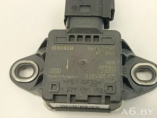 0265005975,9811627180, 1275100853 Датчик курсовой устойчивости Citroen C5 2 Арт 107059423, вид 4