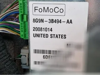 8G9N3B494AA Блок управления гидроподвеской Ford Galaxy 2 Арт 174534799, вид 2