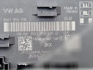 8W1959595D Блок управления двери задней правой Audi Q5 2 Арт 174540550, вид 3