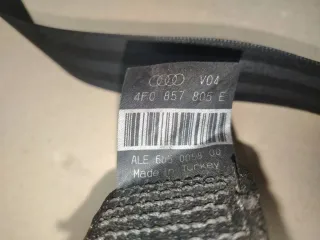 4F0857805EV04 Ремень безопасности задний левый Audi A6 C6 (S6,RS6) Арт 2390.F80, вид 2