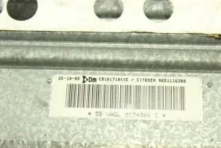 9651116380 Подушка безопасности пассажира Citroen C5 1 Арт 107504430, вид 5