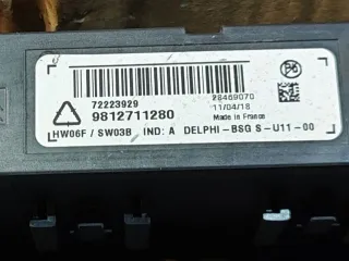 9812711280 Блок управления сигнализацией Citroen DS7 Crossback Арт 107686040, вид 1