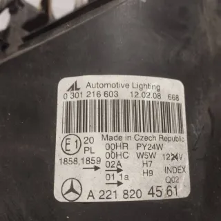 A2218204561 Фара левая Mercedes S W221 Арт SD14880.H2662, вид 6