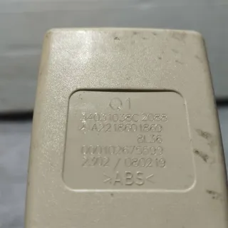 A2218601969,A2218601869 Замок ремня безопасности Mercedes S W221 Арт SD14899.H2662, вид 4