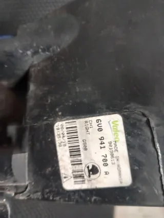 6V0941700A Фара противотуманная правая передняя Skoda Fabia 3 Арт 107839132, вид 7