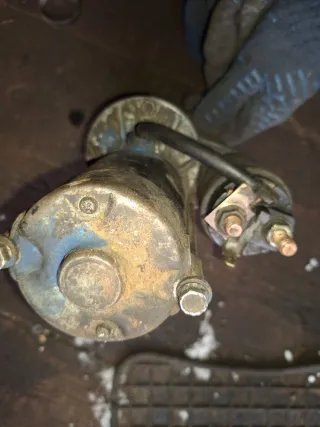  Стартер Citroen Xantia 1.9л TD Арт 107873298, вид 1