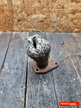  Труба приемная глушителя  Audi A6 C5 (S6,RS6) Арт 107904714, вид 1