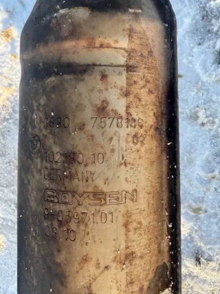 7600487,7799797,7578186 Банка глушителя задняя BMW X5 E70 restailing Арт BMW36952, вид 8