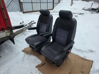  Сиденье переднее (комплект) Volkswagen Multivan T5 restailing Арт 108250840, вид 2