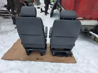  Сиденье переднее (комплект) Volkswagen Multivan T5 restailing Арт 108250840, вид 4